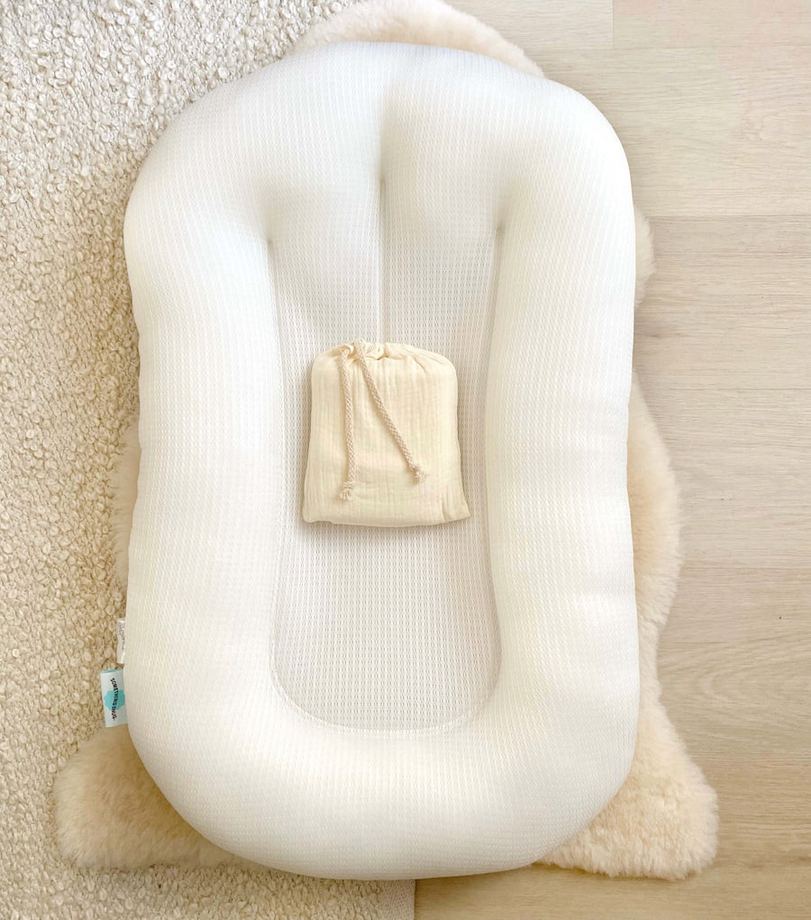 buttercream baby lounger