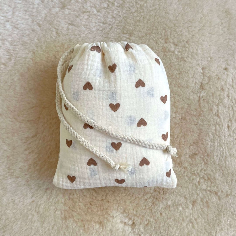 soft hearts baby lounger cover